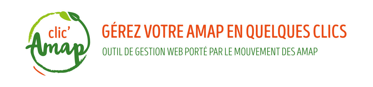 Screenshot of clic'amap homepage